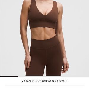 lululemon Align™ V-Neck Bra Light
Support, C/D Cup - Lava Cake